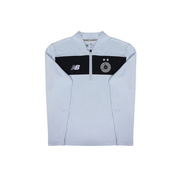 AL SADD 1/4 ZIP MIDLAYER - SKY JUNIOR - 25/26 - Image 4