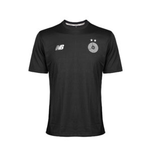 AL SADD COTTON FEEL TEE - BLACK JUNIOR - 25/26