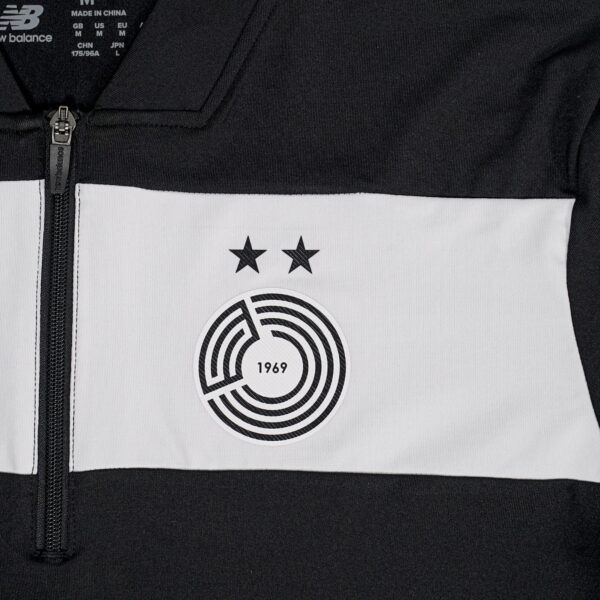 AL SADD 1/4 ZIP MIDLAYER - BLACK JUNIOR - 25/26 - Image 4
